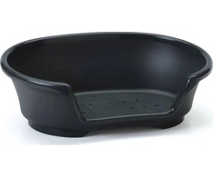 SAVIC plastikinė lova CosyAir juoda 45 cm