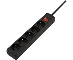 SAVIO LZ-16 Listwa przeciwprzepięciowa automatinė 5 gniazd, 1.8m