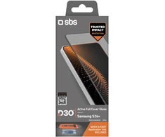 SBS D3O grūdintas stiklas Samsung Galaxy S26 Plus telefonui su aplikatoriumi