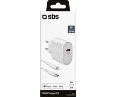 SBS Mobile Įkroviklis 1 x USB-C 3 A (TETRKITPD20LIGW)