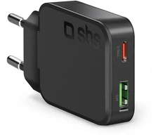 Charger SBS GaN 45W USB-C, Ultra Slim