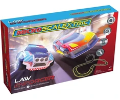 Scalextric Micro Scalextric "Law Enforcer" lenktynių trasa 4+ Mastelis 1:64