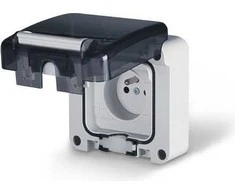 Scame Hermetinis lizdas p/t IP66, 16A, 250V 2P+E (137.4411)