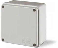 SCAME Paviršinė instaliacinė dėžutė SCABOX, IP56, 120 x 80 x 50 mm