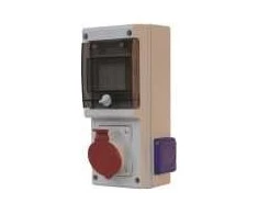 „Scame“ skirstomieji įrenginiai su 1X16A/380V 3P+N+E 2X230V (632,1W)