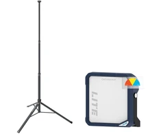 Scangrip Prožektorius Apšvietimo rinkinys 5000 lm 3 šviesos spalvos VEGA LITE COLOUR + Trikojis 2M 49.0535 (SG490535)