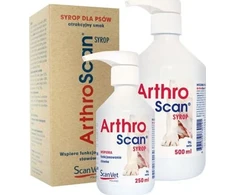 SCANVET ARTHROSCAN SYROP 500 ML PŁYN Buteliukas