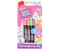 SCENTOS Sugar Rush Milky Gel Pens 4 pcs CDU