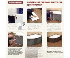 Schedpol VONIOS VEŽĖKLĖ 170X90 BE LENTYNOS