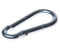 Haushalt Schell CARABINER 5X50 MM ZP WITH NUT 2DD