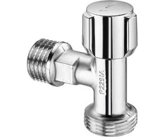 SCHELL kampinis ventilis 3/4 taupantis vietą, chromas