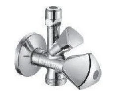 Schell Sanland kampinio vožtuvo derinys 1/2 "x3 / 8" x3 / 4 "(970160000)