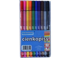 Schemat Plončiamieji markerio rašikliai 0.4mm, 10 spalvų rinkinys