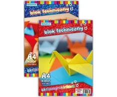 Schemat DIAGRAMA Techninis blokas A4/10K 160g spalvotas (10vnt)