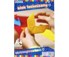 Schemat DIAGRAMA Techninis blokas A4/10K 160g spalvotas (10vnt)