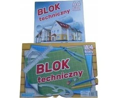 Schemat DIAGRAMA Techninis blokas A4/10K baltas (10vnt)