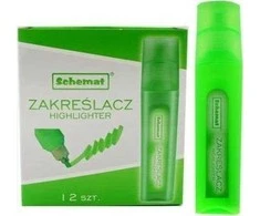 Schemat Žalias žymeklis (12 vnt.)