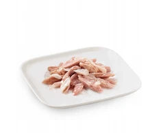 Schesir Daugkartinė pakuotė šlapiam šunų ėdalui, tunui su menke drebučiuose, 4 x 85 g, skardinė