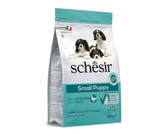 Schesir Original, sausas maistas, dla szczenią, vištiena, 800g, maišelis, dla małych ras