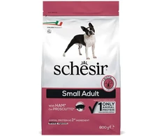 Schesir Original, sausas maistas, šuniui, szynka, 800g, maišelis, suagusiems malych ras