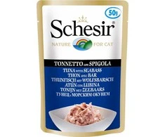 Agras Pet Foods Drėgnas Kačių Maistas - Schesir Tuną Su Jūrų Lydeka