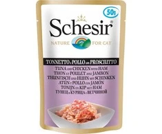 Agras Pet Foods Drėgnas Kačių Maistas - Schesir Tunų Ir Vištienos Mišinys