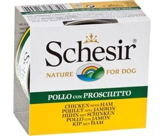 Agras Pet Foods Drėgnas Šunų Maistas - Schesir Želė Su Vištiena Ir Kumpiu