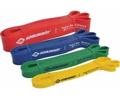 Scholl SF FIT SUPER BANDS mankštos gumų rinkinys, 4 vnt.