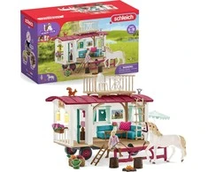 SCHLEICH HORSE CLUB Namelis ant ratų slaptiems klubo susitikimams