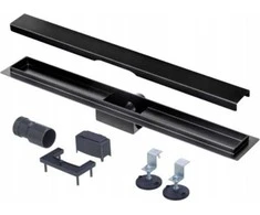 Schlosser linijinis trapas PLATINUM 800 Juodas matinis