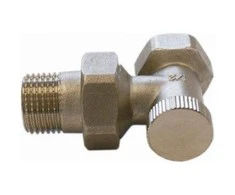 Schlosser DN15 GZ 1 / 2 "x GW 1 / 2" kampinis vožtuvas - 601300002