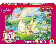 Schmidt Spiele Dėlionė 100 stebuklingų vienaragių + G3 figūrėlė