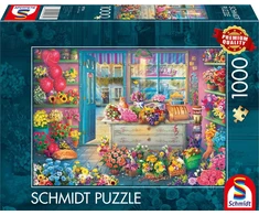 Dėlionė Schmidt Spiele Puzzle PQ 1000 Gėlių parduotuvė G3