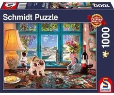 Schmidt Dėlionė 1000 vnt. - Stalas