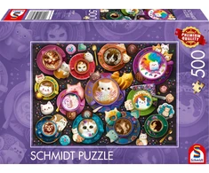 Dėlionė Schmidt Spiele Puzzle PQ 500 Kotppuccino G3