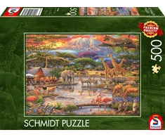 Dėlionė Schmidt Spiele Puzzle PQ 500 rojus pagal Kilimandžarą G3