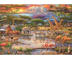 Dėlionė Schmidt Spiele Puzzle PQ 500 rojus pagal Kilimandžarą G3