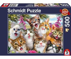 Schmidt Dėlionė 500 vnt. - Katės