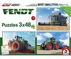 Schmidt Dėlionė 3x48 vnt. - Fendt