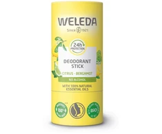 Weleda Citrus-Bergamot 24H Dezodorantas Stick pieštukinis dezodorantas, 50 g