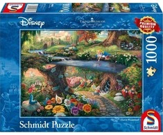 Schmidt Dėlionė 1000 vnt. - Thomas Kinkade: Alisa stebuklų šalyje