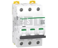 Schneider A9F92325 Grandinės pertraukiklis 3P Z 25A 15kA AC iC60L-Z25-3 A9F92325