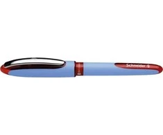Rašiklis Schneider One Hybrid N 0.3mm, raudonos spalvos