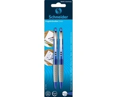 Schneider SCHNEIDERĖ Loox automatinis rašiklis, 2vnt., lizdinė plokštelė, mėlyna