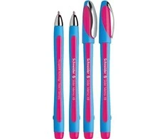 Tušinukas Schneider Slider Memo 1.4mm XB, rožinės spalvos