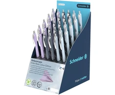 Schneider Rašiklių komplektas SCHNEIDER Slider Rave Colour Edition, XB, 30 vnt., įvairių spalvų