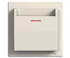 Schneider Electric Asfora viešbučio jungiklis, kremas - EPH6200123