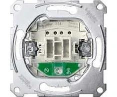 Schneider Electric Schneider MTN3131-0000 Merten Vienas jungiklis 10A 250V IP20 su apšvietimu MTN3131-0000