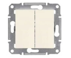 Schneider Electric Schneider EPH0301423 ASFORA žvakidės jungiklis be rėmelio kreminė EPH0301423