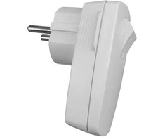 N_L Kištukas su jungikliu N&L, 3P, 16A, 250V, baltos spalvos